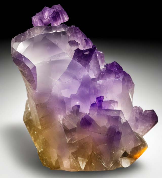 Amethyst und Ametrin